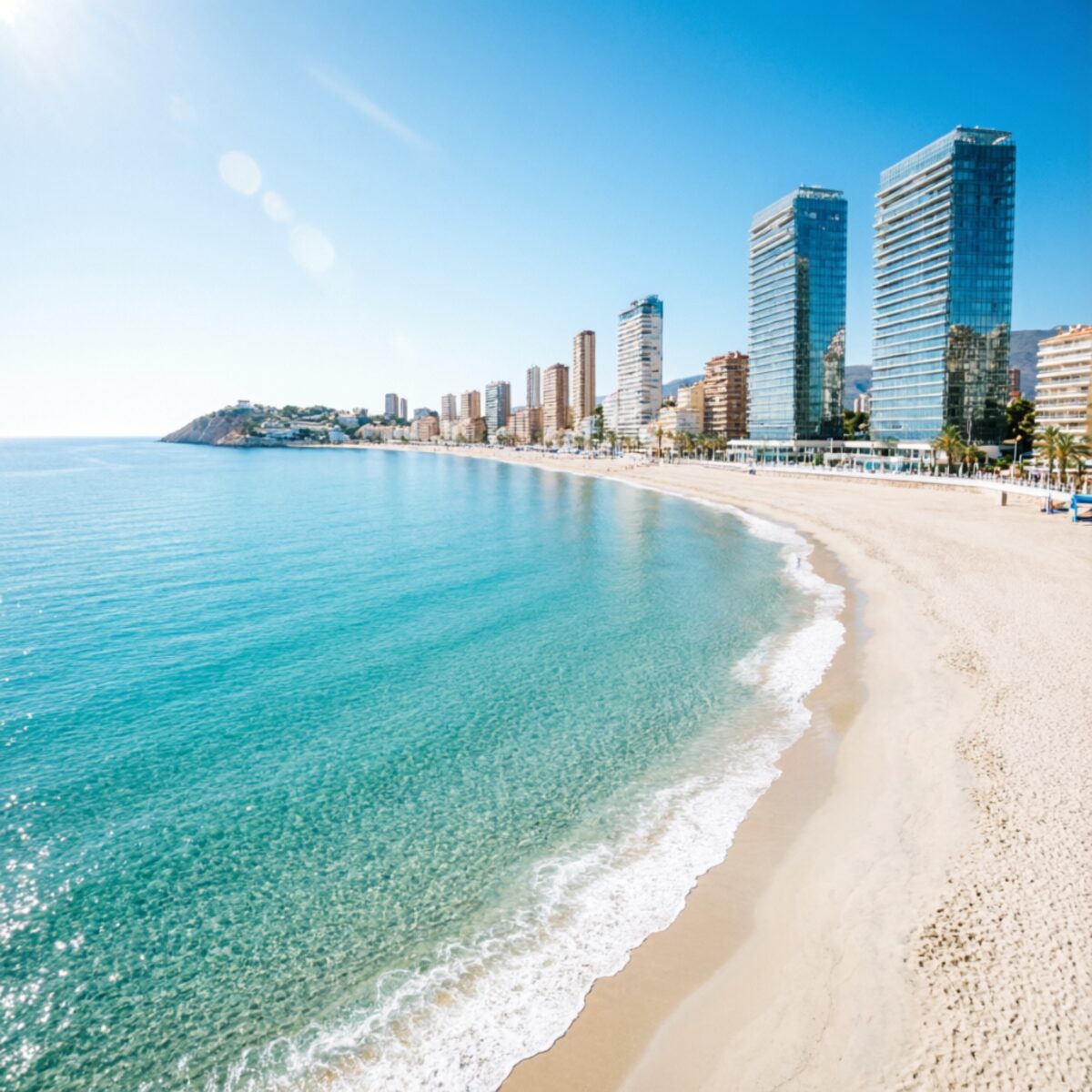 Sesión de SUP en Benidorm